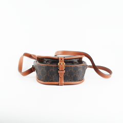 Celine Medium Folco Triomphe Crossbody Bag