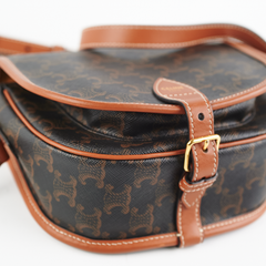 Celine Medium Folco Triomphe Crossbody Bag