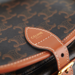 Celine Medium Folco Triomphe Crossbody Bag