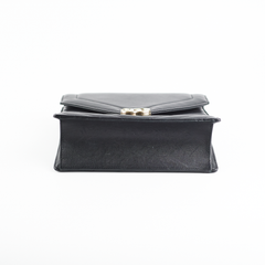 ITEM 5 - Chanel Chevron Crossbody Flap Bag Black