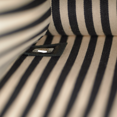 ITEM 5 - Chanel Chevron Crossbody Flap Bag Black