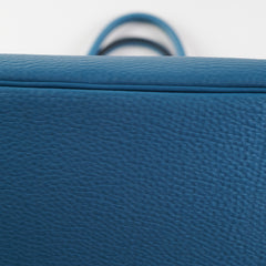 Hermes Birkin 35 Blue Jean Togo Stamp O Square (2011)