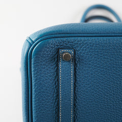 Hermes Birkin 35 Blue Jean Togo Stamp O Square (2011)