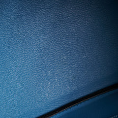 Hermes Birkin 35 Blue Jean Togo Stamp O Square (2011)