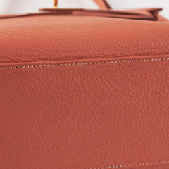 Hermes Kelly 28 Clemence Crevette Stamp Q Square (2013)