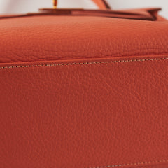 Hermes Kelly 28 Clemence Crevette Stamp Q Square (2013)