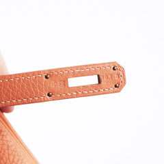 Hermes Kelly 28 Clemence Crevette Stamp Q Square (2013)