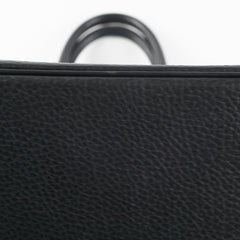 Hermes Birkin 35 Black Clemence Stamp Z Circle