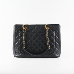 Chanel Grand Shopping Tote GST Black