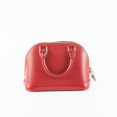 Louis Vuitton Epi Alma BB Red