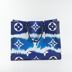 Louis Vuitton On The Go GM Escale Giant Blue Monogram
