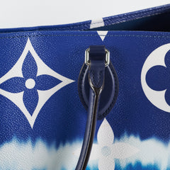Louis Vuitton On The Go GM Escale Giant Blue Monogram