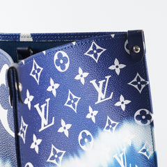 Louis Vuitton On The Go GM Escale Giant Blue Monogram