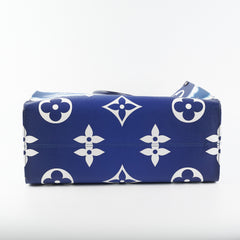 Louis Vuitton On The Go GM Escale Giant Blue Monogram