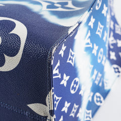 Louis Vuitton On The Go GM Escale Giant Blue Monogram