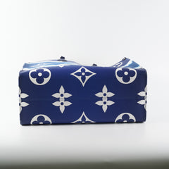Louis Vuitton On The Go GM Escale Giant Blue Monogram