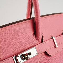 Hermes Birkin 30 Epsom Rose Confetti (2020)