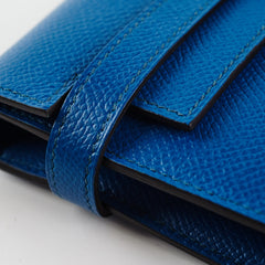 Hermes Kelly Wallet Epsom Blue Izmir (2015)