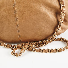 Chanel Shoulder Flap Bag Sand