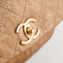 Chanel Shoulder Flap Bag Sand
