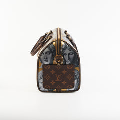 Louis Vuitton Limited Edition Fornasetti Speedy 25 Monogram