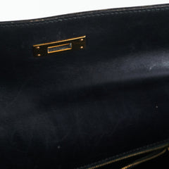 Hermes Vintage Kelly 32 Black C Square Stamp