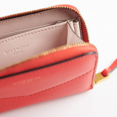 Givenchy Zippy Compact Wallet Red