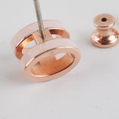 Hermes Mini Pop H Earrings Dragee