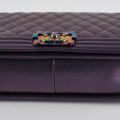 ITEM 26 - Chanel Quilted Mermaid Old medium Boy