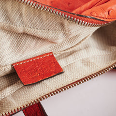 Gucci Ostrich Soho Disco Orange