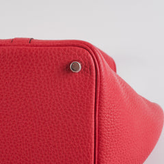 Hermes 18 Picotin Framboise D Stamp