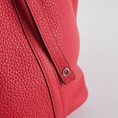 Hermes 18 Picotin Framboise D Stamp