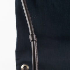 Hermes Aline Canvas/Cotton Bag Navy