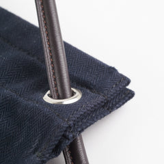 Hermes Aline Canvas/Cotton Bag Navy