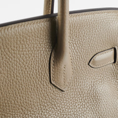 Hermes Birkin 30 Sauge X Stamp