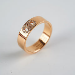 Hermes H D'ancre Ring Small Model Size 56