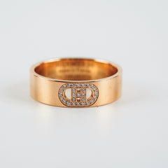 Hermes H D'ancre Ring Small Model Size 56