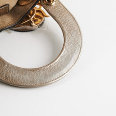 Dior Small Lady Dior Metallic Gold