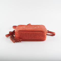 Gucci Ostrich Soho Disco Orange