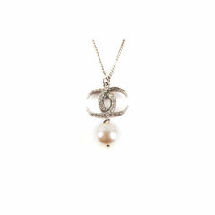 Chanel CC Necklace With Pearl (Costume Jewellery)