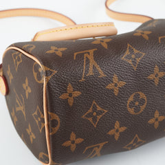 Louis Vuitton Nano Speedy Monogram (Older style)