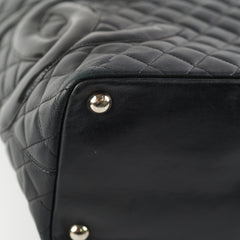 Chanel Cambon Black Lambskin Tote