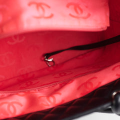 Chanel Cambon Black Lambskin Tote