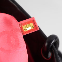 Chanel Cambon Black Lambskin Tote