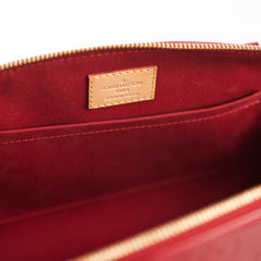 Louis Vuitton Sherwood PM Red Vernis Shoulder Bag
