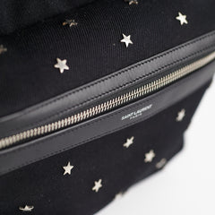 Saint Laurent Black Star Stud Backpack