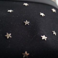 Saint Laurent Black Star Stud Backpack