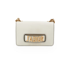 ITEM 27 - Christian Dior J'adior White Flap Bag