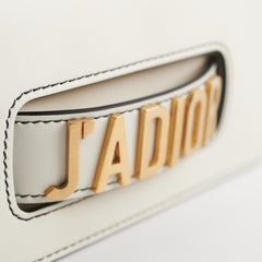 ITEM 27 - Christian Dior J'adior White Flap Bag