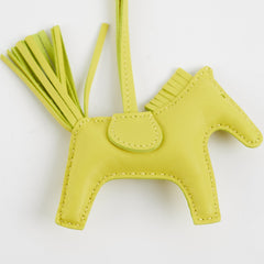 Hermes Lime Rodeo PM Charm